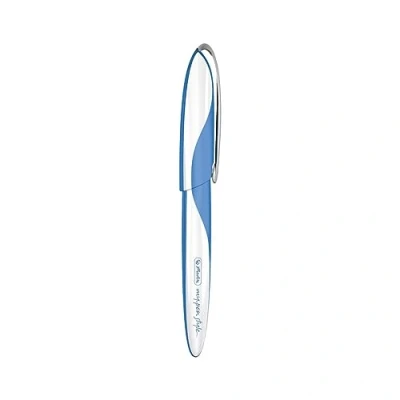Abbildung von 3 x Herlitz Füllhalter my.pen style baltic blue LW M