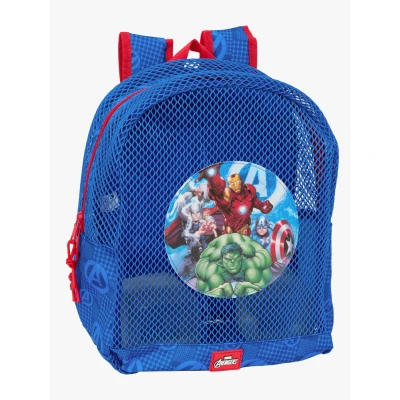 Abbildung von Safta Avengers Strandrucksack für Kinder, sandfrei, mit Griffen, leicht zu reinigen, ideal Kinder verschiedener Altersgruppen, bequem und vielseitig, 32 x 12 38 cm, blau, M, Casual