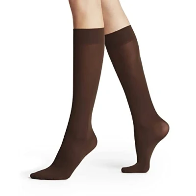 Abbildung von Falke KNIESTRÜMPFE PURE MATT Socken, Damen, Größe: 39 42, Brenda (5179)
