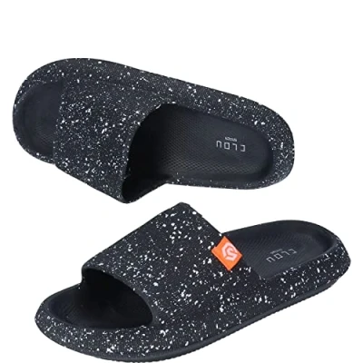 Abbildung von Antonio Damen Slipper &quot;Clou&quot; Dots Größe 38/39 schwarz Hausschuh