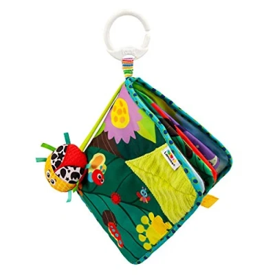 Abbildung von TOMY L27385 LAMAZE Bitty Bug Book, Clip on Pram and Pushchair Newborn, Sensory Babies with Colours Sounds, Development Toy for Boys Girls Aged 0 Months +, Multi