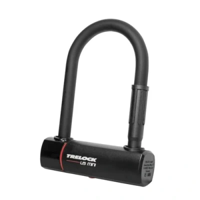 Abbildung von Trelock Unisex Erwachsene Bügelschloss 2232025911 Bügelschloss, schwarz, 83 140mm