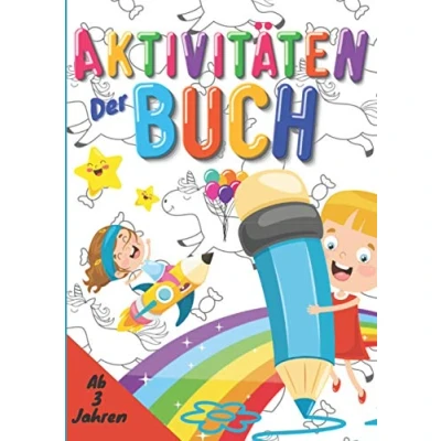 Abbildung von Aktivitäten der Buch: Aufgabenheft: Um alle Kinder ab 3 Jahren zu beschäftigen, lernen Sie Spaß, Zahlen, Formen, Tiere, Labyrinthe, Mathe Spiele und viele andere.