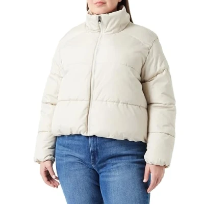 Abbildung von VERO MODA Damen VMKLEA Short Jacket Jacke, Oatmeal, L