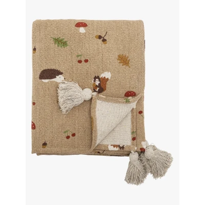 Abbildung von Bloomingville Fall Decke, Braun