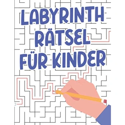 Abbildung von Labyrinth Rätsel für Kinder: 100 Labyrinthe bessere Auge Hand Koordination Kinder