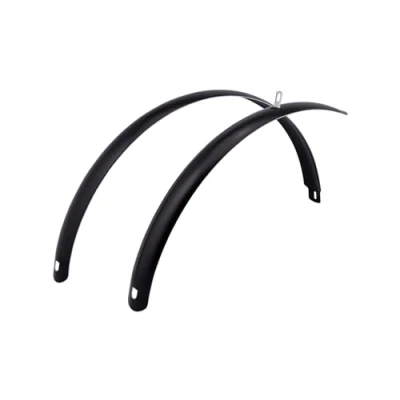 Abbildung von Curana Unisex Erwachsene CLite Radschutzgarnitur, Schwarz, 26&quot;/55 mm