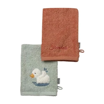 Abbildung von Waschhandschuh Doppelpack Ente Edda Sterntaler 7202417