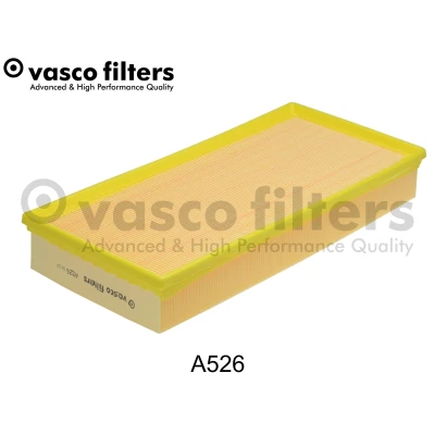 Abbildung von DAVID VASCO A526 Luftfilter 58mm 187mm 388mm Filtereinsatz VOLKSWAGEN: Touareg I, II, PORSCHE: Cayenne, AUDI: Q7