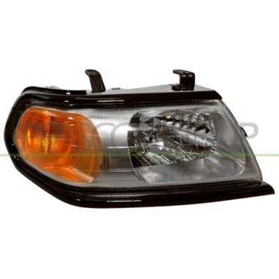 Abbildung von PRASCO MB1584813 Scheinwerfer rechts H4 chrom/schwarz ohne Stellmotor für LWR MITSUBISHI: Pajero Sport 1 SUV