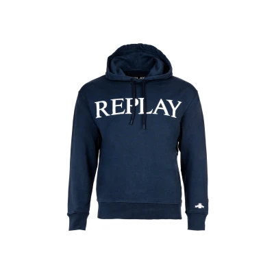 Abbildung von Replay Kapuzenpullover, Herren, Größe: Small, Blue