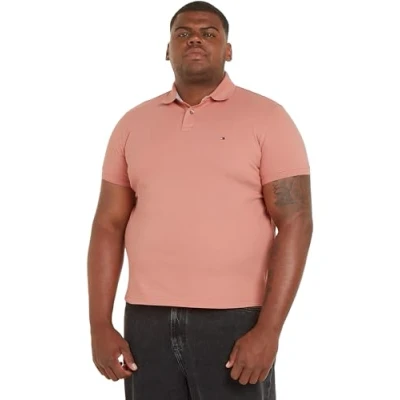 Abbildung von Tommy Hilfiger Regular Poloshirt, Herren, Größe: XS, Teaberry blossom