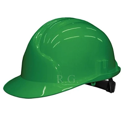 Abbildung von Unbekannt Bauarbeiterhelm Schutzhelm Bauhelm Schutzhelme Helm EN 397 53 61 cm 6 Farben (Grün)