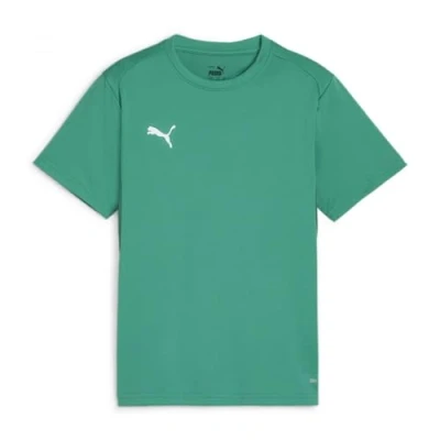 Abbildung von Puma Fussball Teamsport Teamgoal Tshirt print für Kinder, Größe: 140, Gruenweissgruen