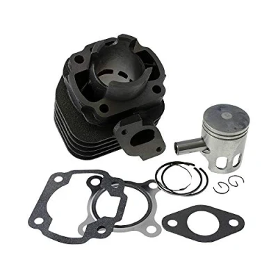 Abbildung von VANEZ Zylinderkit Ersatz 50ccm AC 2 Takt China 1E40QMB gerade kompatibel für Explorer Race GT50, CPI Oliver