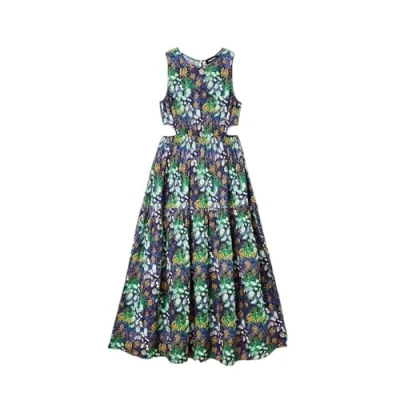 Abbildung von Desigual Women&#039;s Vest_PISTILO 5000 Dress, Blue, L
