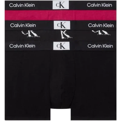 Abbildung von Calvin Klein Herren 3er Pack Boxershorts Trunks Baumwolle mit Stretch