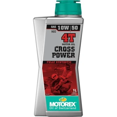 Abbildung von Motorex Cross Power 4T 10W 50 1l Motoröl 7611197017516