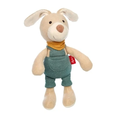 Abbildung von sigikid Latzhosen HASE Sweety PLÜSCH Kuscheltier für Kinder, Größe: One Size, Grün