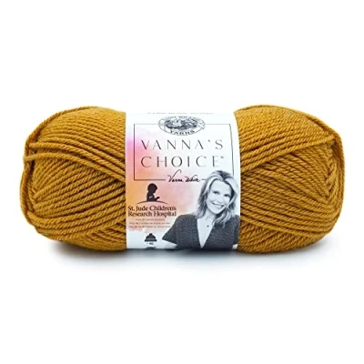 Abbildung von Lion Brand Yarn Company 1 Piece Vanna&#039;s Choice Yarn, Honey