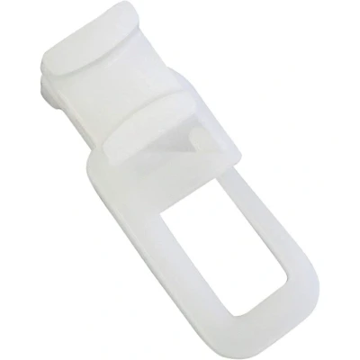 Abbildung von Klick Gleiter Duo X Gleiter, GARDINIA, Flächenvorhangschiene, Gardinenschienen, Gardinenstangen, (25 St), Serie Flächenvorhang Technik Atlanta 3 läufig