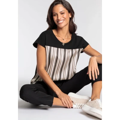 Abbildung von Laura Scott Shirtbluse, mit modernen Streifen NEUE KOLLEKTION