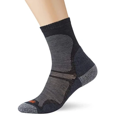 Abbildung von Bridgedale Hike UL Merino Perf. Crew Socken, Schwarz, Einheitsgröße