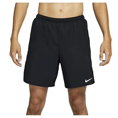 Abbildung von Nike Performance M NK DF Challenger Short 72IN kurze Sporthose, Herren, Größe: Small, Black/silver