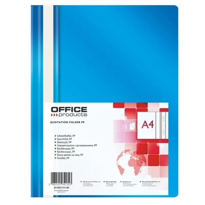 Abbildung von Report File A4 Blau Polypropylen 25 Stk.