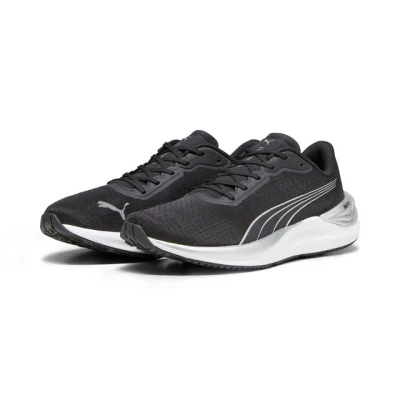 Abbildung von Puma Electrify Nitro 3 Laufschuh Neutral, Herren, Größe: 47, Black/silver Schuhe