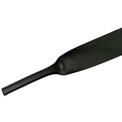 Abbildung von Lumonic Schrumpfschlauch Meterware 3:1 mit Kleber Schwarz Hier von: 24mm auf 8mm Dickwandiger Schrumfpschlauch in verschiedenen Größen