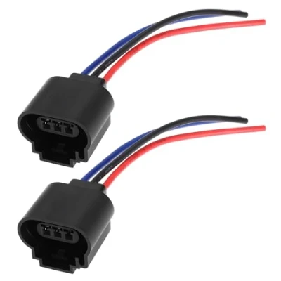 Abbildung von the Lord of Tools 2 Stück Scheinwerferlampen Konvertierungskabel für Auto 10cm H13/9008 Weiblich Adapter Kompatibel mit Ford Chevrolet