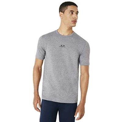 Abbildung von Oakley Mens Herren BARK New SS Hemd, Athletic Heather Grey, X Klein