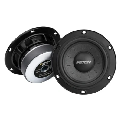 Abbildung von ETON Pra 80 Klangstarker mm (3“) Mitteltöner, Auto Lautsprecher mit rippenverstärkter Papiermembran und kräftigem Ferrit Magneten, Sound System 30 Watt, 1 Paar
