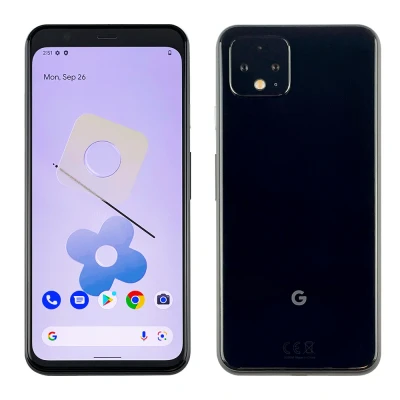Abbildung von Google Pixel 4 64GB Handy, schwarz, Just Black, Android 10
