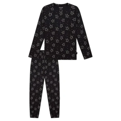 Abbildung von Schiesser SET Pyjama, Damen, Größe: 164, Schwarz