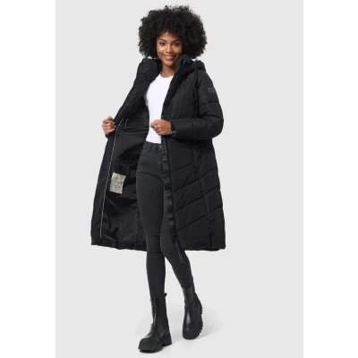 Abbildung von Navahoo Sahnekatzii Wintermantel, Damen, Größe: XS, Black