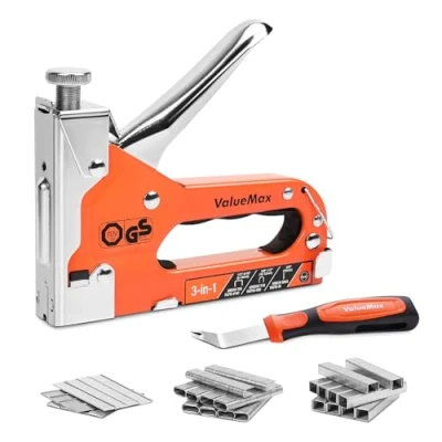 Abbildung von ValueMax Handtacker Set, 3 in 1 Werkzeugtacker mit 3000 Klammern, Typ 140/28/8 leistungsstarker Tackerpistole