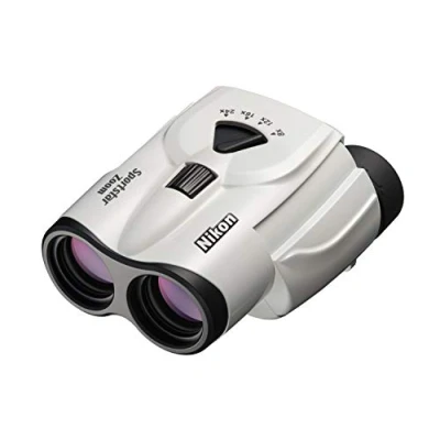 Abbildung von Nikon Sportstar Zoom 8 24x25 Fernglas (8 bis 24 Fach, 25mm Frontlinsendurchmesser), Weiß