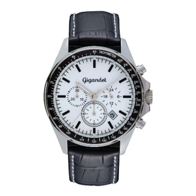 Abbildung von Gigandet Herren Analog Japanisches Quarzwerk Uhr mit Leder Armband AVG3 02
