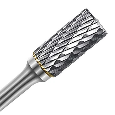 Abbildung von ASNOMY 1 Stück Fräser aus Wolframstahl Hartmetall Set mit Drehkopf zum Schleifen von Dateien 6 x 12 mm Bohren Metall Polieren A