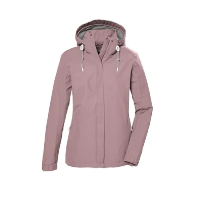 Abbildung von Killtec Outdoorjacke KOS 61 WMN JCKT Wasserdicht, atmungsaktiv, abnehmbare Kapuze, nachhaltige Herstellung