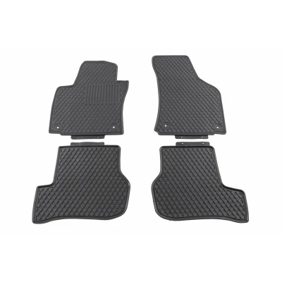 Abbildung von VAICO V10 6843 Fußmattensatz Gummi vorne und hinten VOLKSWAGEN: GOLF 5 Schrägheck, 6