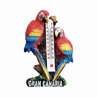 Abbildung von Kühlschrankmagnet, Motiv: Spanien Gran Canaria, 3D Souvenir, Geschenk, handgefertigt, Heim und Küchendekoration, Aras, Kollektion