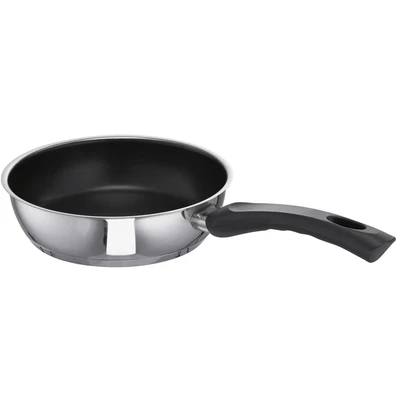 Abbildung von Schulte Ufer 64055 20 Bratpfanne Wega beschichtet, cm, Silber schwarz