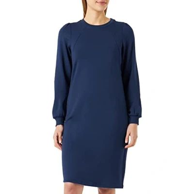 Abbildung von Noppies Damen Dress Pinole Nursing Long Sleeve Kleid, Peacoat P590, 42 EU