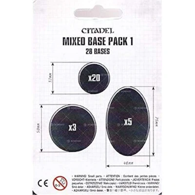 Abbildung von Games Workshop 99079999004 Citadel Mixed Base Tabletop und Miniaturspiel