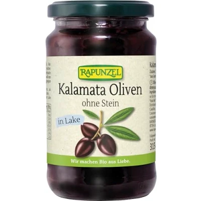 Abbildung von Rapunzel Oliven Kalamata violett, ohne Stein in Lake 315 g
