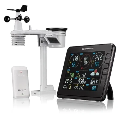 Abbildung von BRESSER WLAN Profi Wetter Center 7 in 1 Wetterstation