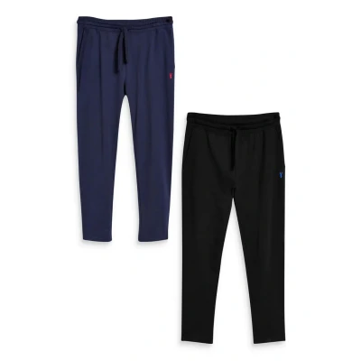 Abbildung von Next TWO PACK Nachtwäsche Hose, Herren, Größe: SxR, Black